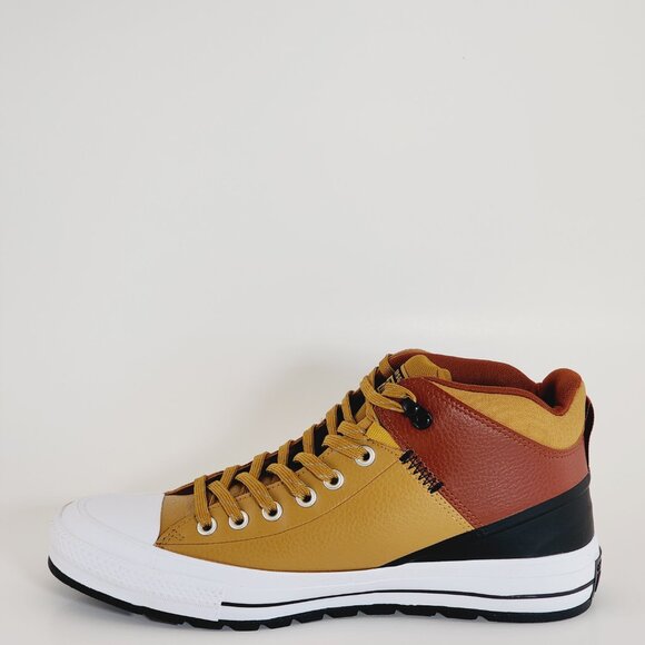 Converse CTAS Hi Street Boot Wheat/Cedar Bark Unisex Sneakers 171446C NWT - Picture 3 of 6